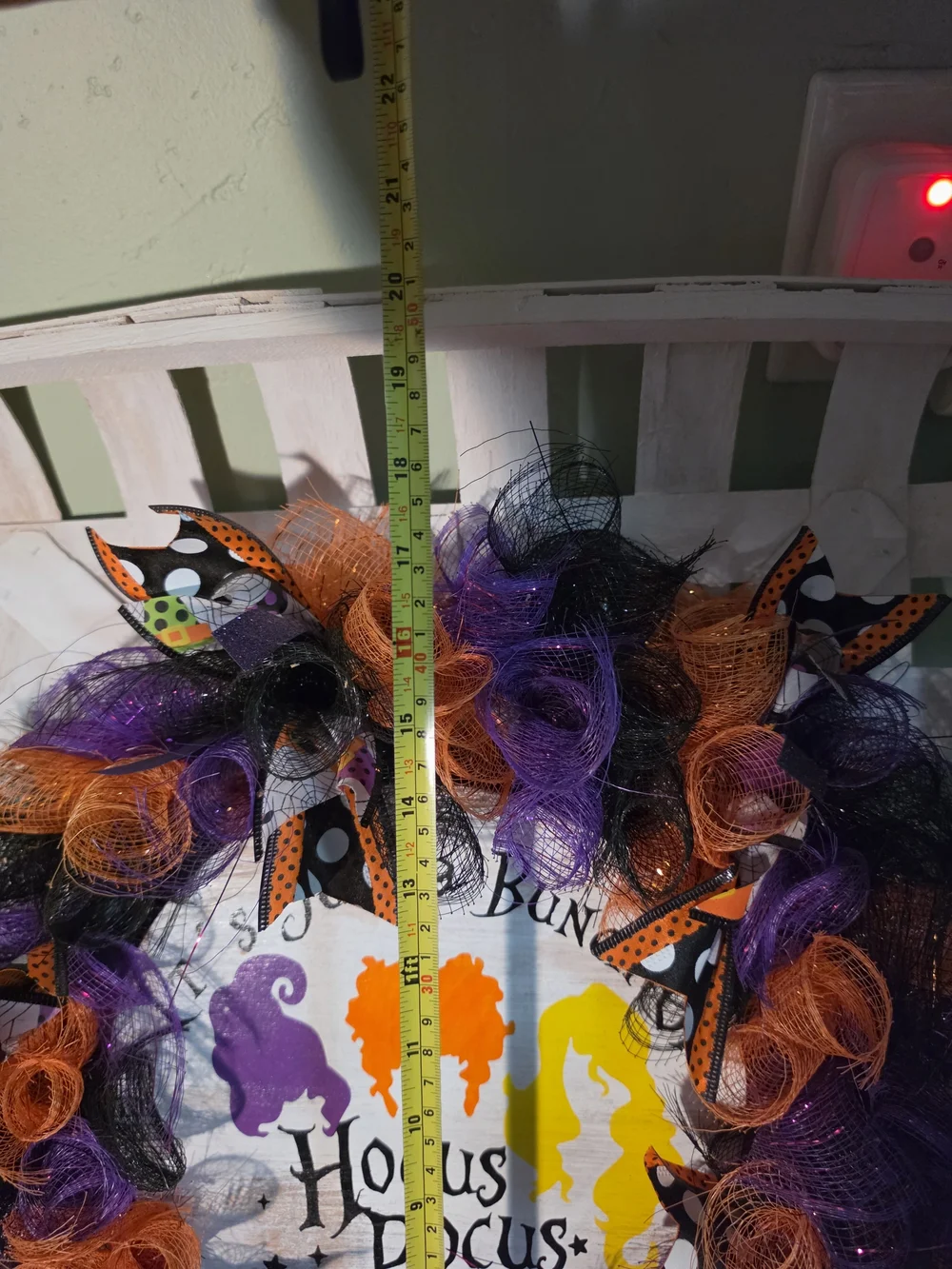 Halloween Hocus Pocus Decorative Wreath